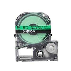 Epson PX 3/16" Black Ink/Green Heat Shrink Tube, 96" (5-Pack)