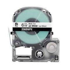 Epson PX 1/4" Black Ink/White Tape, 30 ft. (5-Pack)