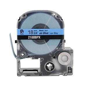 Epson PX 3/4" Black Ink/Blue Tape, 11 ft. (5-Pack)