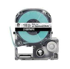 Epson PX 3/4" Black Ink/Translucent Matte Tape, 30 ft. (5-Pack)
