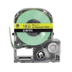 Epson PX 3/4" Black Ink/Yellow Fluorescent Tape, 30 ft. (5-Pack)