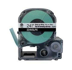 Epson PX 1” Black Ink/White Self-Laminated Tape, 26.2 ft. (5-Pack)