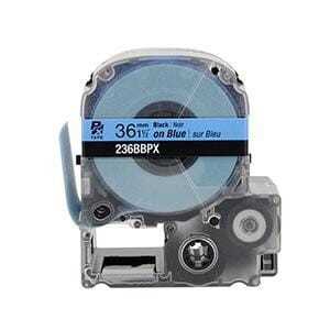 Epson PX 1 1/2" Black Ink/Blue Tape, 30 ft. (5-Pack)