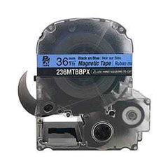 Epson PX 1 1/2" Black Ink/Blue Magnet Tape, 4.92 ft. (5-Pack)