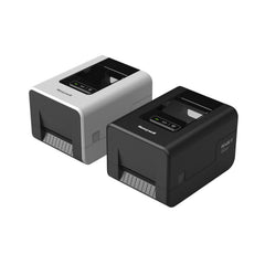 Honeywell PC42E-T. PC42E-T enclosure and control view in black and white. Selected configuration is black; one printer is supplied.