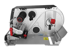 Honeywell PM45. PM45 full-size internal media and ribbon path.