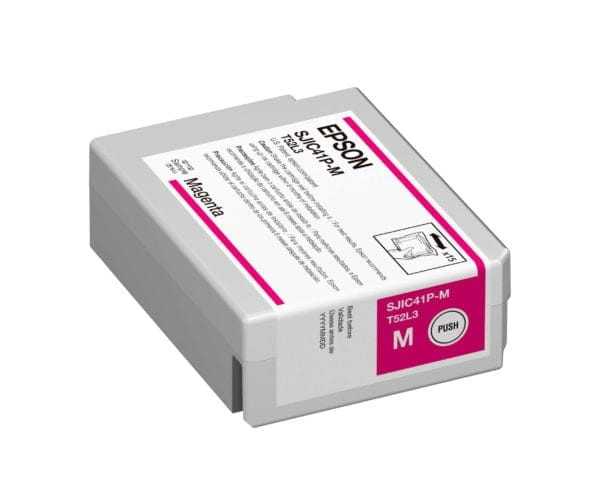 Epson CW-C4000 Magenta Ink Cartridge, SJIC41P(M)