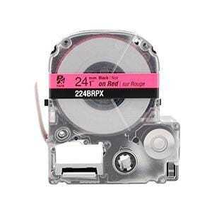Epson PX 1" Black Ink/Red Tape, 30 ft. (5-Pack)