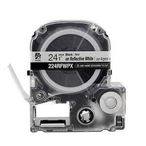 Epson PX 1" Black Ink/White Reflective Tape, 4 ft. 9 in. (5-Pack)