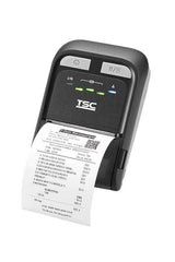 TSC TDM-20 Mobile Thermal Printer front view – compact design with 203 dpi resolution - TSC TDM-20 Mobile Thermal Printer front view – Mobile Printers 203 dpi - TSC TDM-20 for Vehicle Mount - Mobile Printing Canada - Vehicle-ready TDM-20 Mobile Printer – Ideal for field service