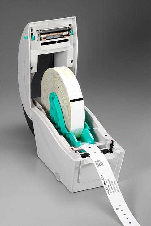 TSC TDP-324W Wristband Desktop Thermal Printer, 300 dpi, USB Host