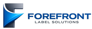Official ForeFront Label Solutions logo – Canadian manufacturer of custom inkjet labels and printing solutions