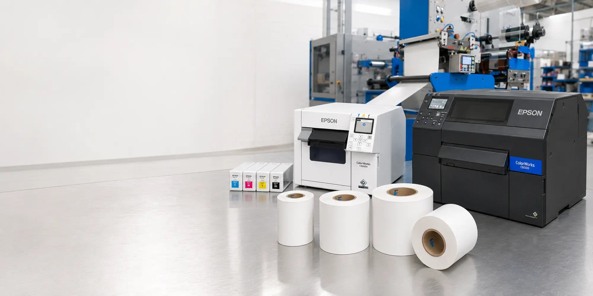 In-house label printing workflow supported by ForeFront