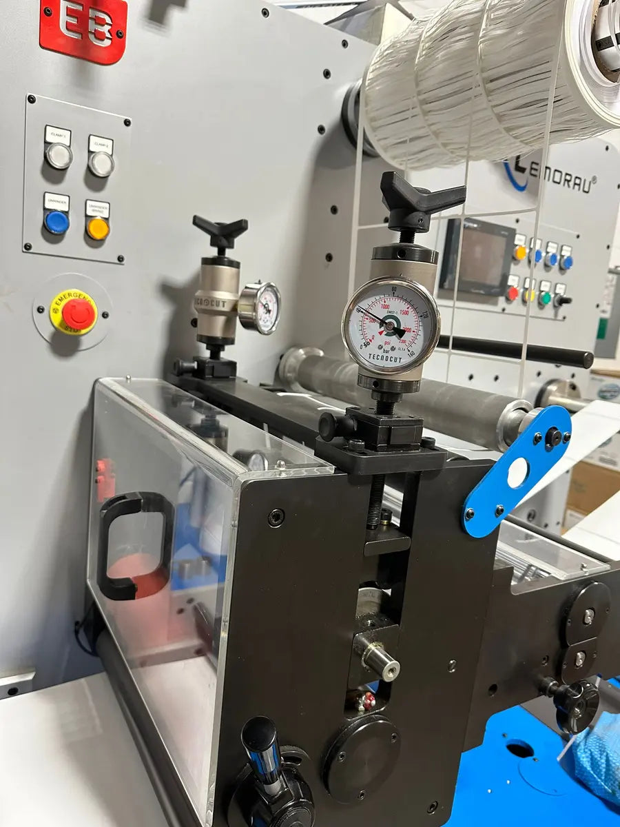 ForeFront converting jumbo labelstock into finished blank rolls