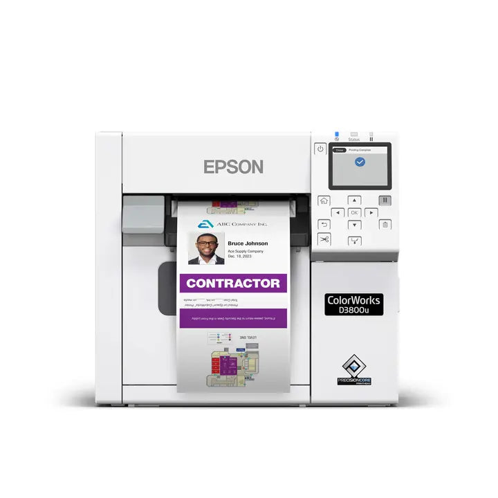 Colour label printer selected and supplied by ForeFront